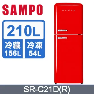 聲寶【SR-C21D(R)】210公升雙門變頻冰箱 歷史價格詳細信息