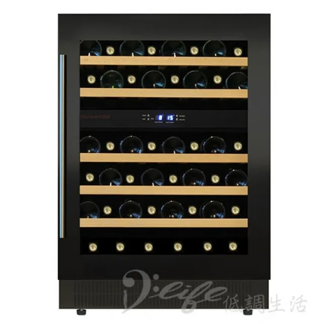 『Dunavox』 匈牙利 多瑙明珠DX-143.468B.TW瓶身居家餐飲橫展示紅酒櫃冰箱 歷史價格詳細信息