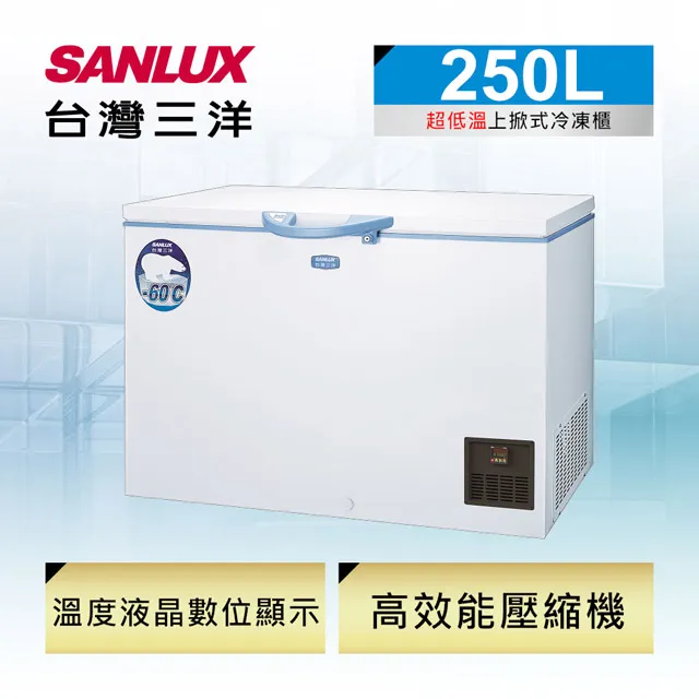SANLUX台灣三洋【TFS-250G】250L 上掀式超低溫冷凍櫃 歷史價格詳細信息