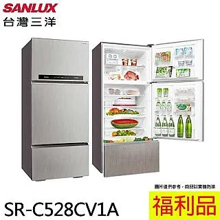 【台灣三洋Sanlux】528L 變頻三門冰箱SR-C528CV1A 歷史價格詳細信息