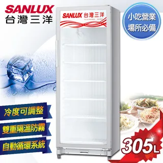 【SANLUX 台灣三洋】305L 冷藏展示櫃SRM-310RA 歷史價格詳細信息