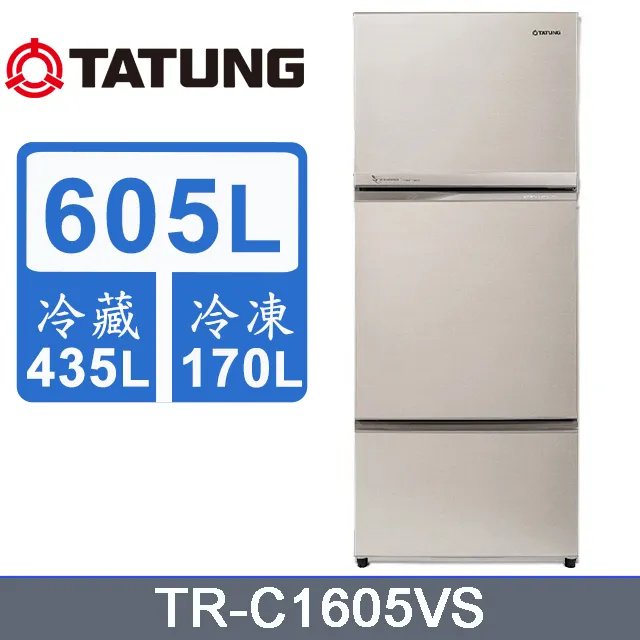 大同【TR-C1605VS】605公升雙門變頻冰箱 歷史價格詳細信息