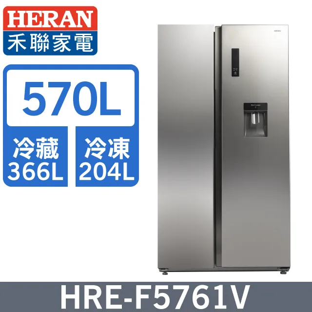 禾聯【HRE-F5761V】570公升雙門對開冰箱 歷史價格詳細信息