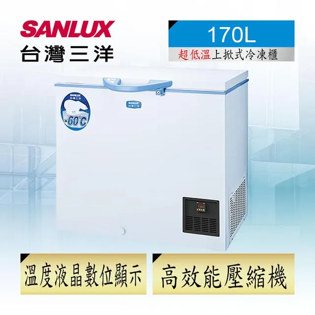 SANLUX台灣三洋【TFS-170G】170公升上掀式超低溫冷凍櫃 歷史價格詳細信息