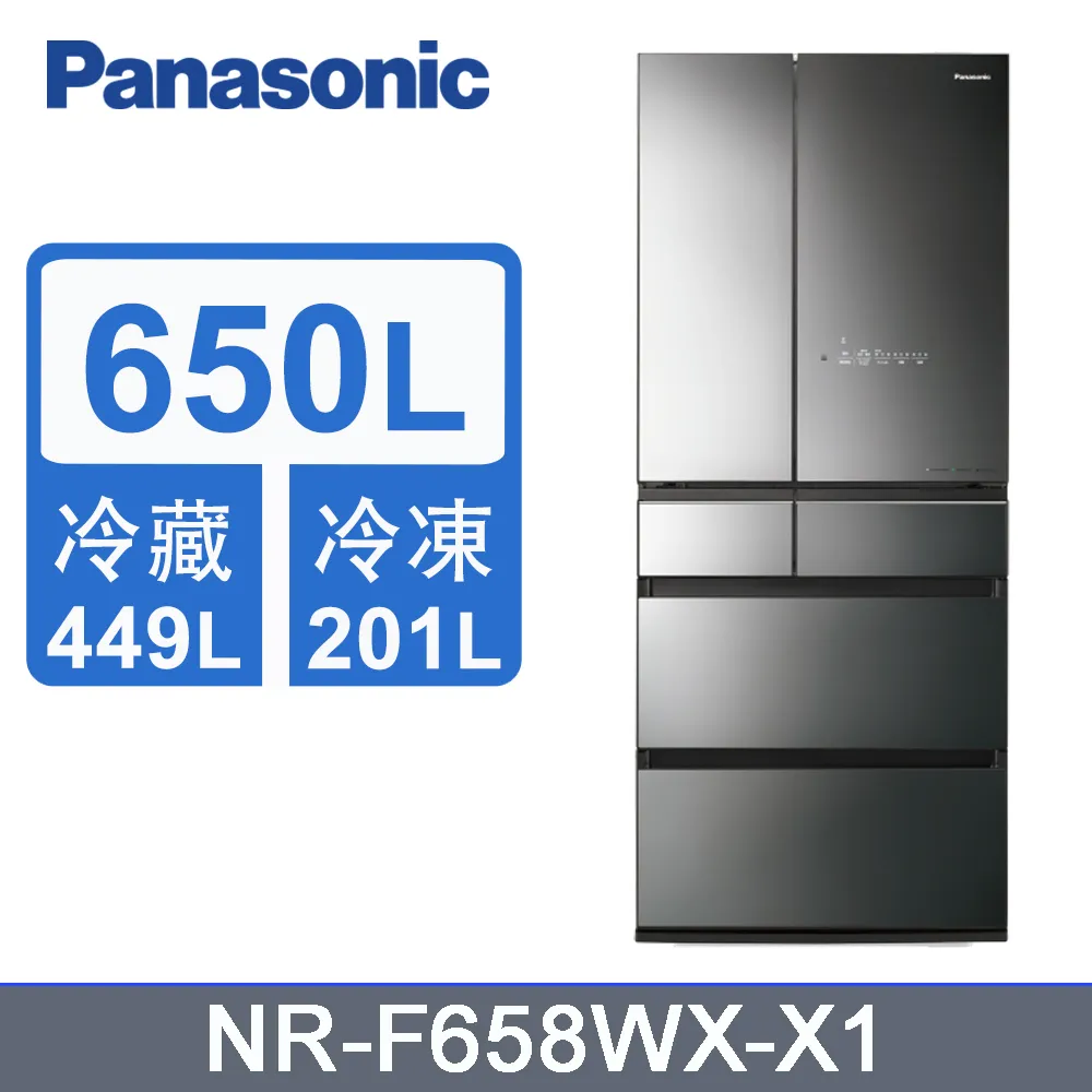 Panasonic 國際 NR-F658WX 650L 日本製 六門玻璃冰箱 歷史價格詳細信息