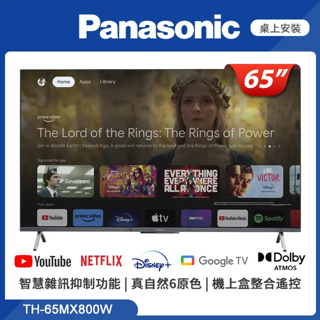 Panasonic國際牌【TH-65MX800W】65吋4K聯網顯示器(含標準安裝) 歷史價格詳細信息
