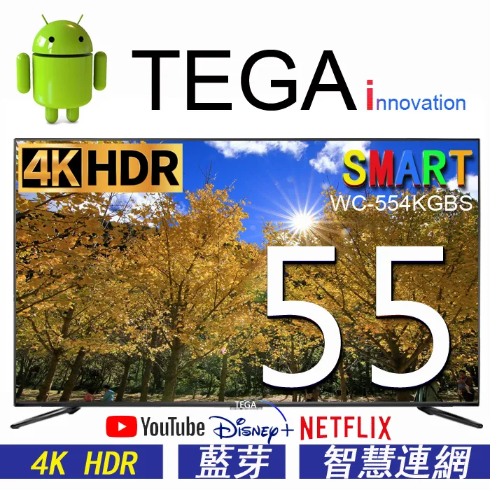 【TEGA】50型 4K 聯網液晶電視顯示器(WC-504KGBS) 歷史價格詳細信息