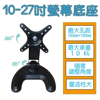 【EC】S210T 10~27吋 鋁合金可調式電腦螢幕底座支架 螢幕支架 電視底座支架 高度可調(10-342-03) 歷史價格詳細信息