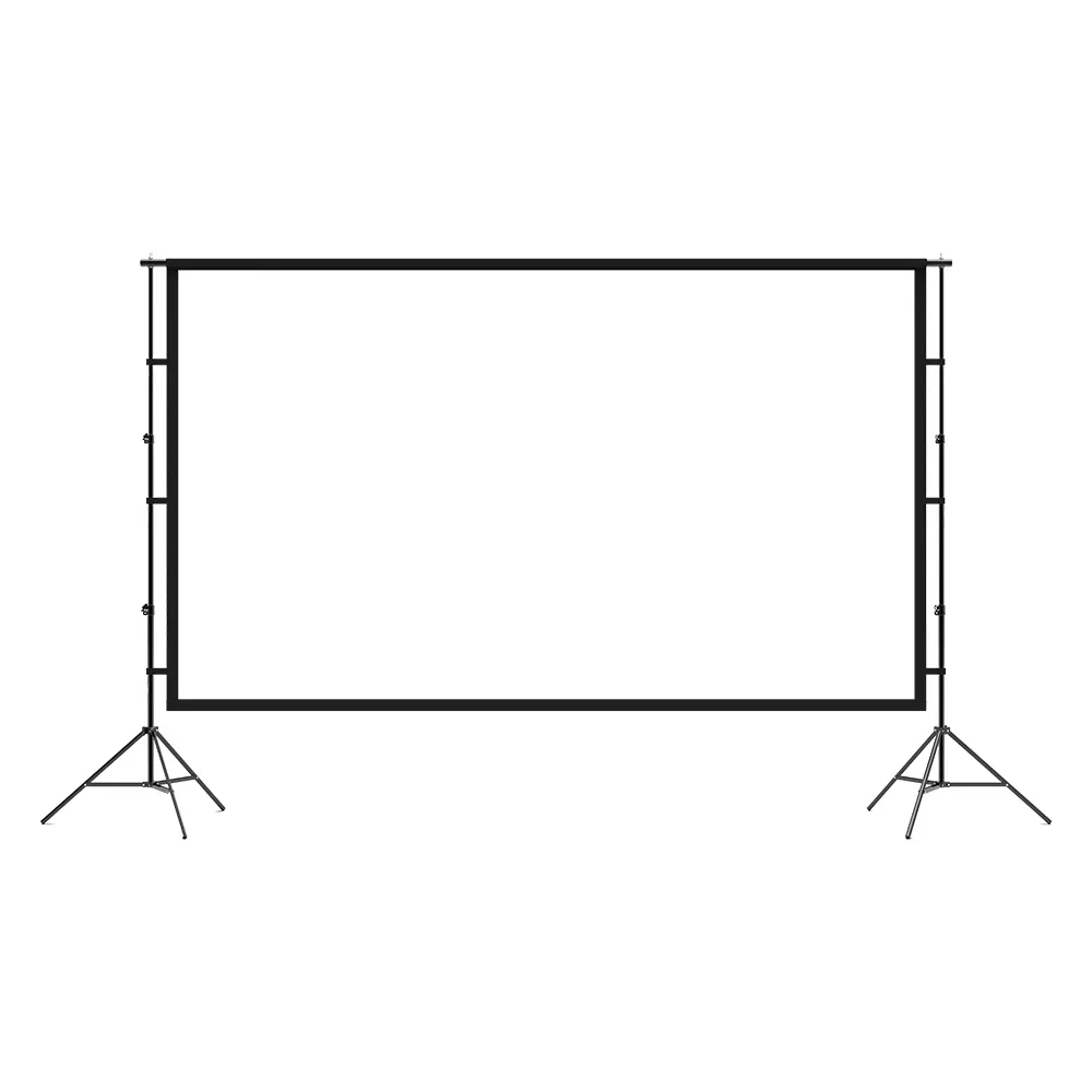 100吋 居家/戶外/露營便攜式金屬抗光投影布幕(適用柯達投影機) 歷史價格詳細信息