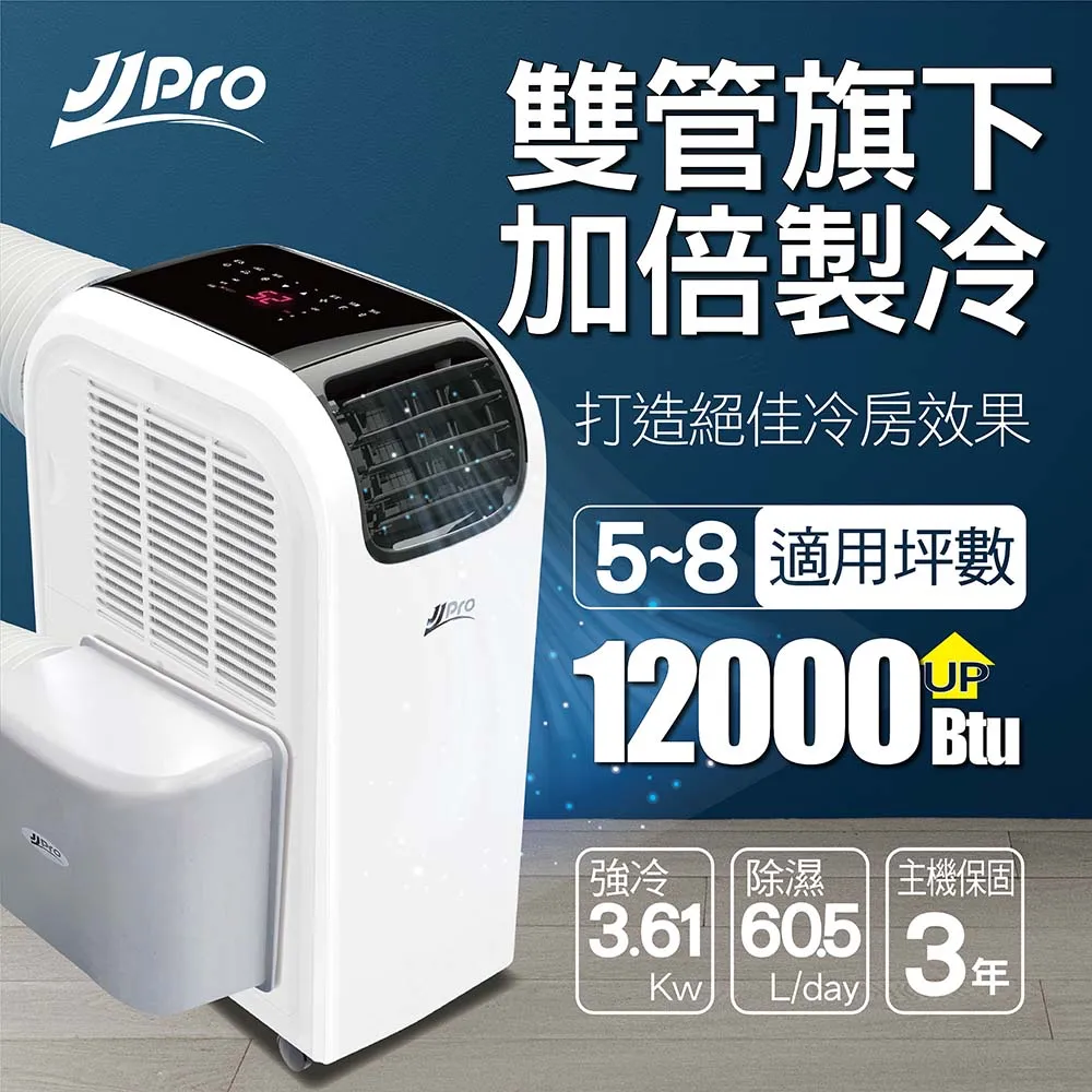 JJPRO 低噪音移動式冷氣7000Btu (JPP10B) 歷史價格詳細信息
