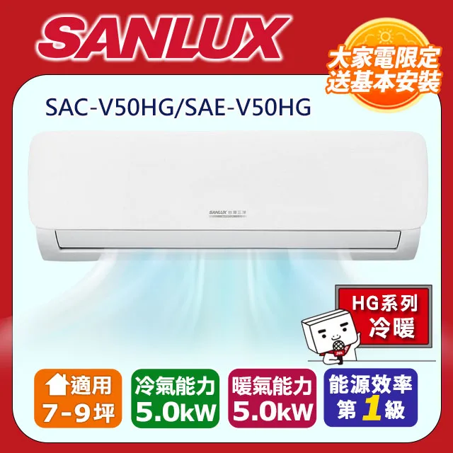 【全冠】SANLUX台灣三洋 SAE-28VE3 SAC-28VE3 一對一變頻 分離式冷氣 2.8KW (B15104 歷史價格詳細信息