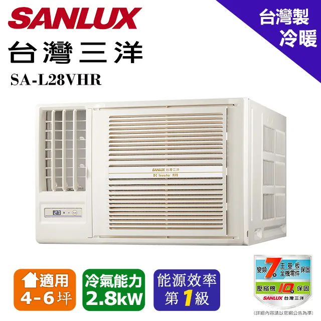 【SANLUX 台灣三洋】4-6坪《冷暖型-精品型》變頻分離式空調SAC-28VH7/SAE-28V7A 歷史價格詳細信息