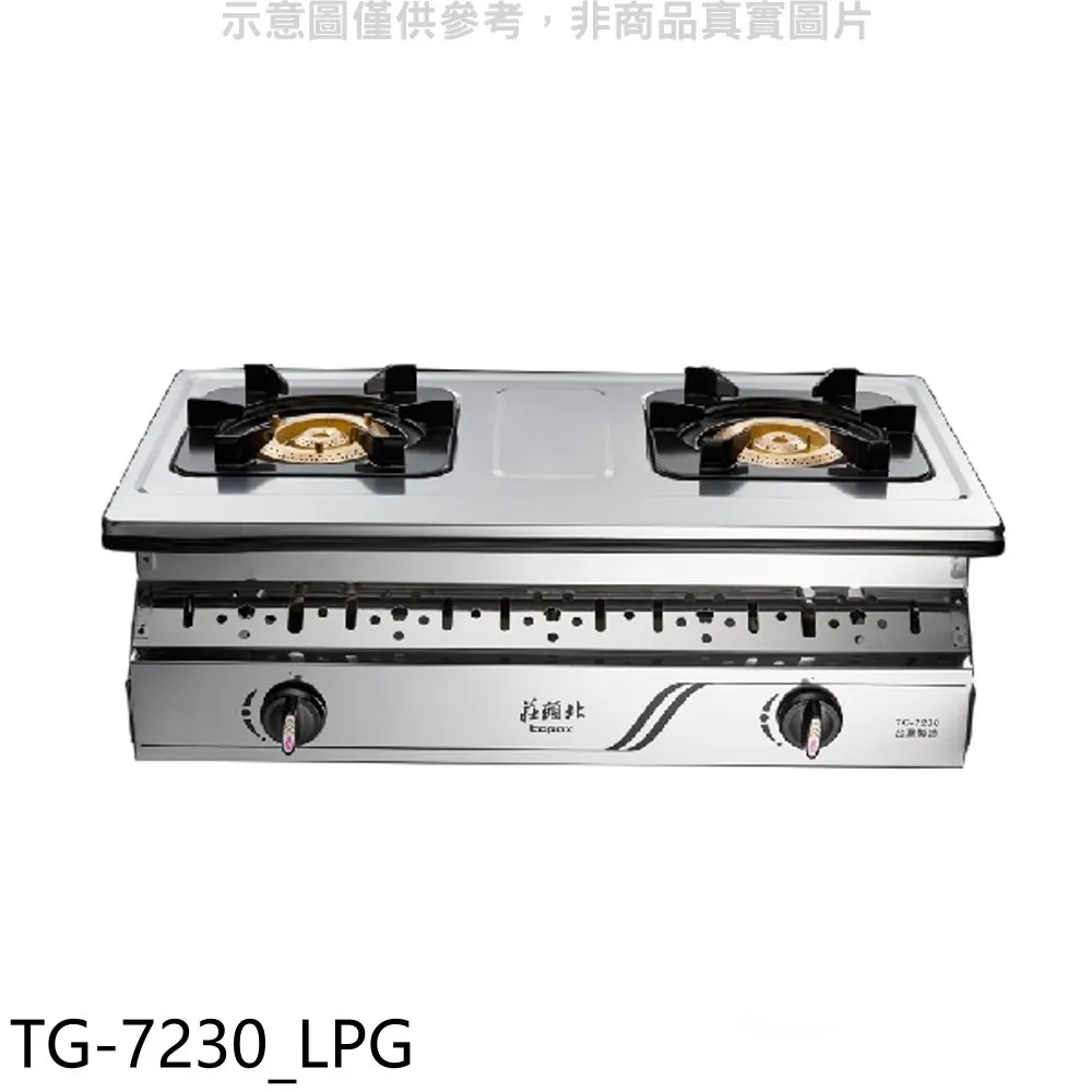 【全省安裝】莊頭北 TG-6603S 雙口雙環內焰安全台爐 歷史價格詳細信息