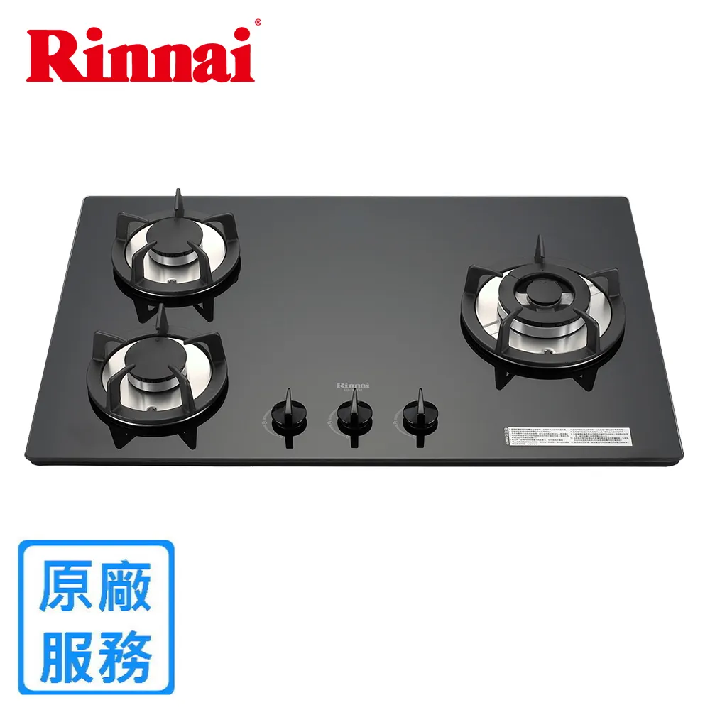 【(全國安裝)林內】RB-H301S 檯面式不鏽鋼防漏三口爐 歷史價格詳細信息