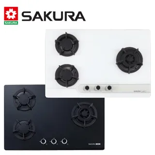 【SAKURA 櫻花】G2633G 三口大面板玻璃易清檯面爐 歷史價格詳細信息