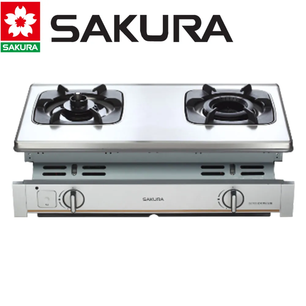 SAKURA櫻花 雙內焰防乾燒傳統式瓦斯爐 G-5703-天然瓦斯 歷史價格詳細信息