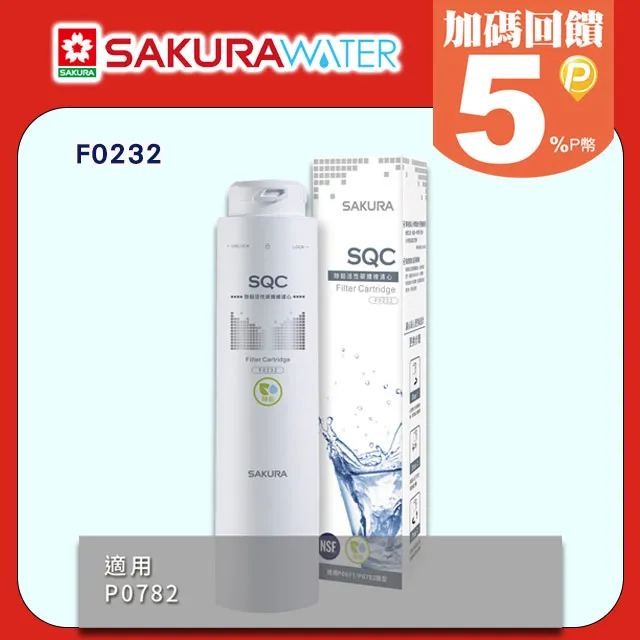 SAKURA櫻花 快捷高效淨水器PP第一道濾心 F0211(4支入)適用P0680 歷史價格詳細信息