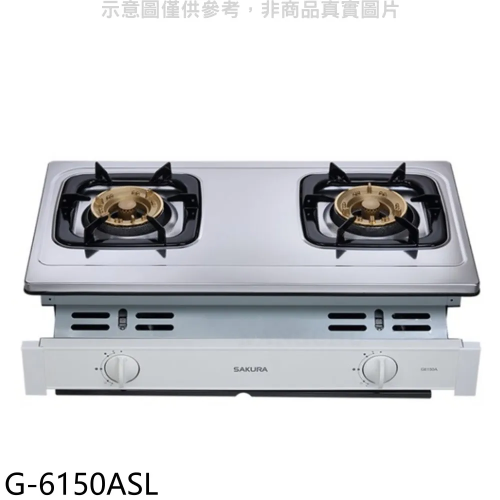 櫻花 雙口嵌入爐(與G-6500KG同款)瓦斯爐桶裝瓦斯(含標準安裝)(送5%購物金)【G-6500KGL】 歷史價格詳細信息