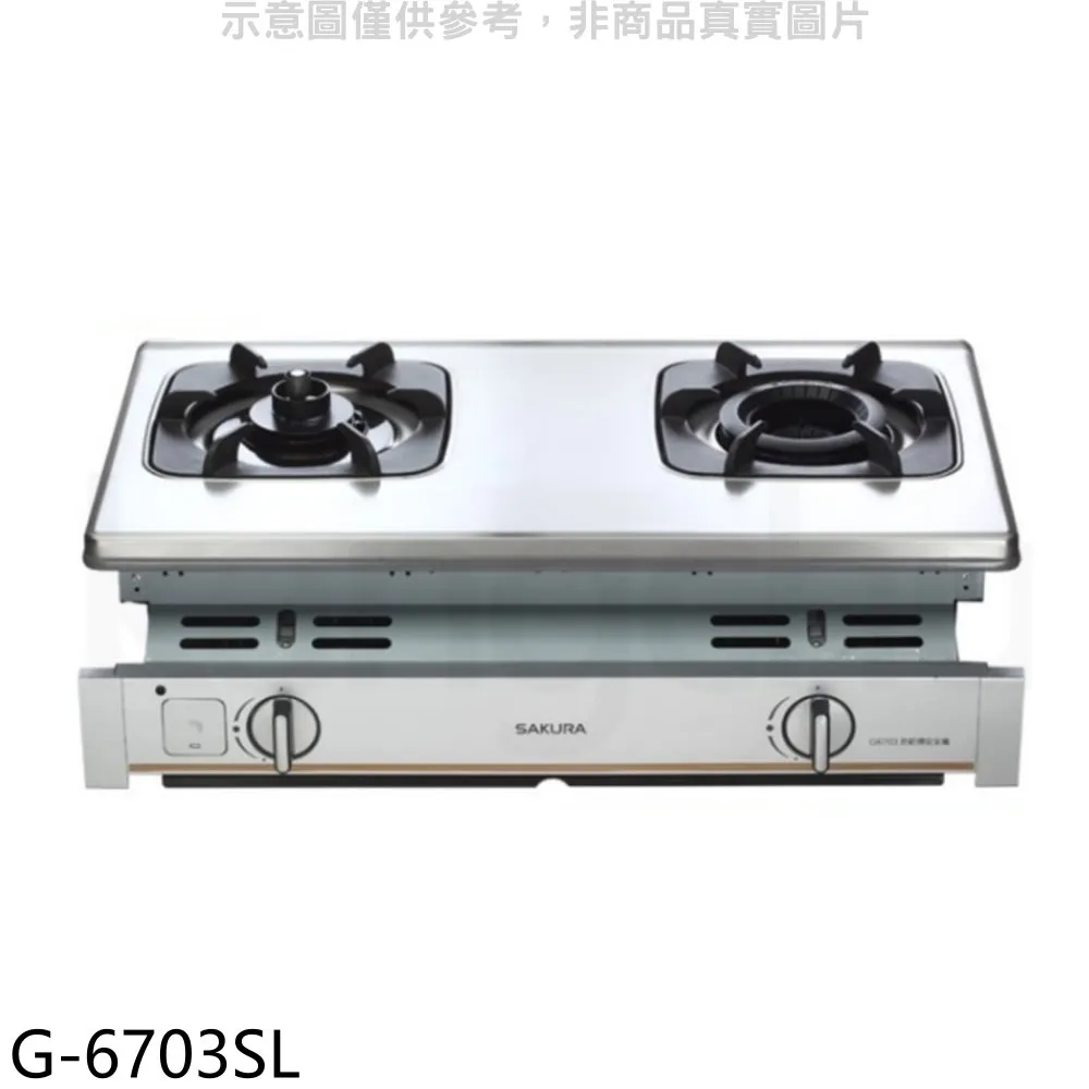 櫻花 雙口嵌入爐(與G-6500KG同款)瓦斯爐桶裝瓦斯(含標準安裝)(送5%購物金)【G-6500KGL】 歷史價格詳細信息