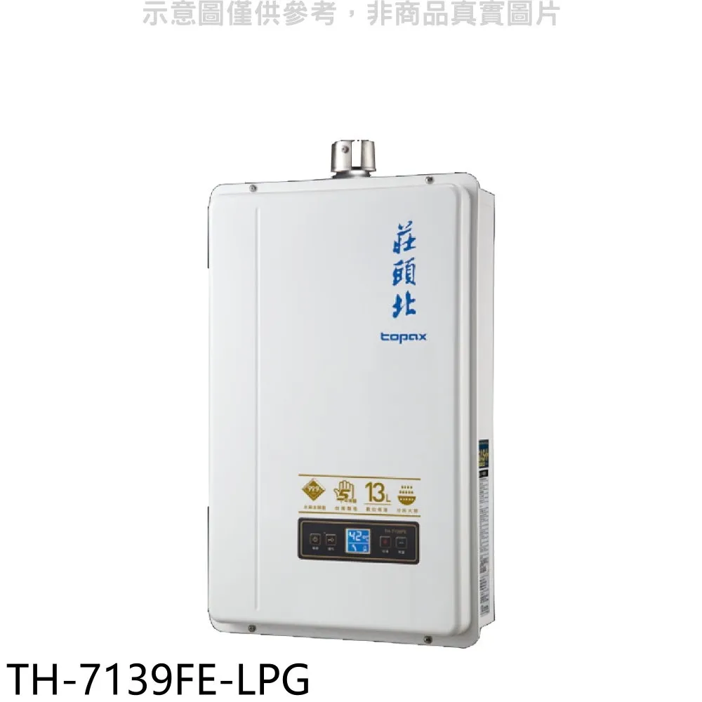 莊頭北【TH-7138FE_LPG】16公升DC強制排氣熱水器 歷史價格詳細信息