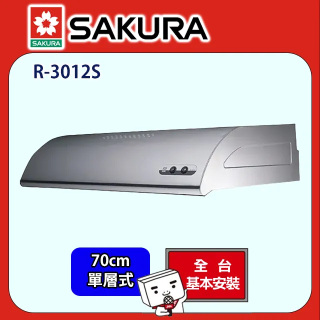 櫻花 SAKURA-單層式除油煙機 R-3012SL 歷史價格詳細信息