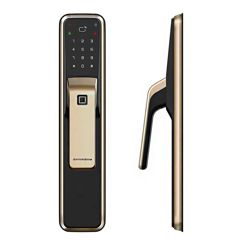 dormakaba 一鍵推拉式密碼/指紋/卡片/鑰匙智慧電子門鎖(AS701)(銀色)(附基本安裝) 歷史價格詳細信息
