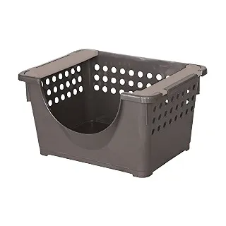 日本平和 極簡可堆疊收納籃 深型 米色 歷史價格詳細信息