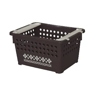 日本平和 極簡可堆疊收納籃 深型 米色 歷史價格詳細信息