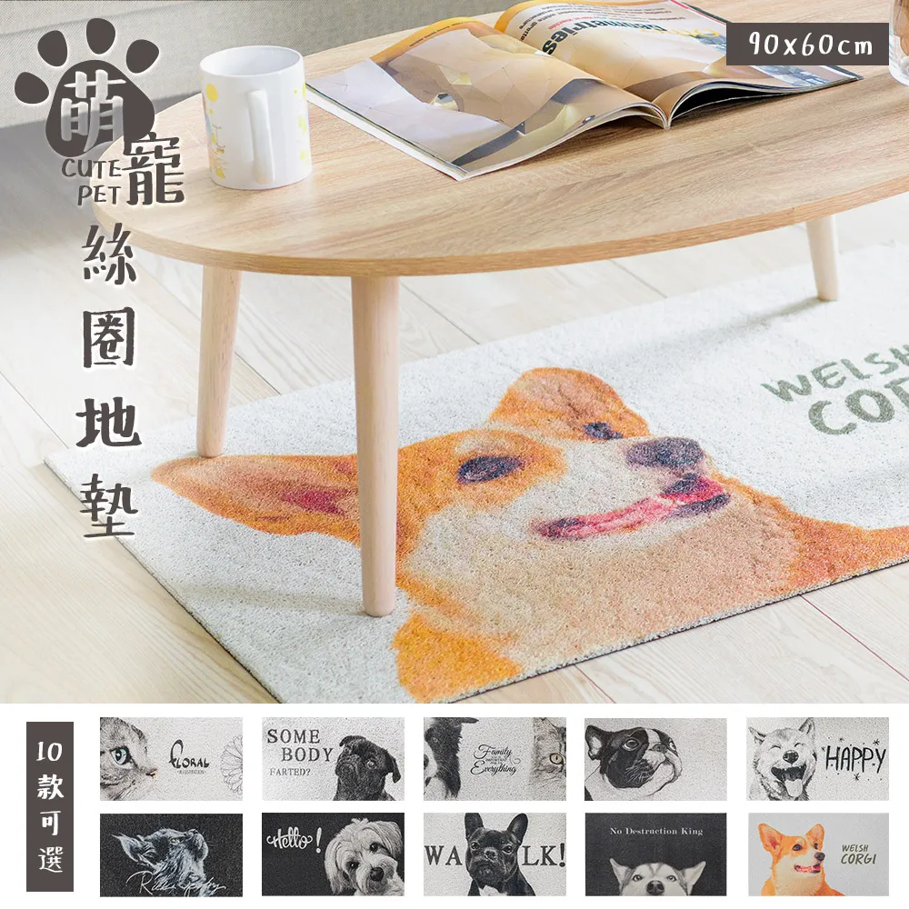 90x60cm 重複美學系列絲圈地墊/腳踏墊【Z03071】 歷史價格詳細信息