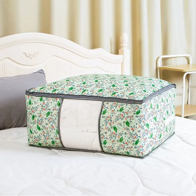 E.City_棉麻文青風大容量衣物棉被萬用收納袋-中號3入 歷史價格詳細信息