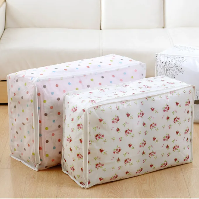 童趣圖案防水衣物收納袋 (換季整理｜大掃除｜生活空間｜衣物被單｜防水材質｜居家生活) 歷史價格詳細信息