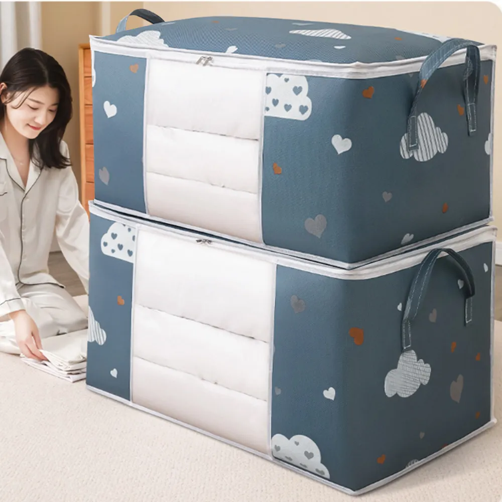 E.City_(5入)可折疊圖案式防潑水帶扣環保購物袋收納袋 歷史價格詳細信息