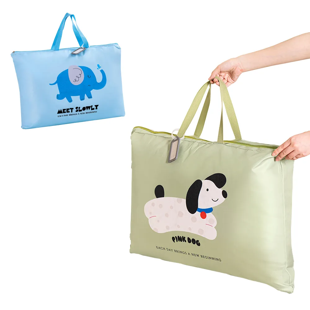 幼兒園棉被袋 幼稚園棉被袋 棉被收納袋幼稚園防水 手提棉被收納袋 兒童收納袋新款高顏值帆布包透氣被子衣服家用行李搬家打包#哥斯拉之家# 歷史價格詳細信息