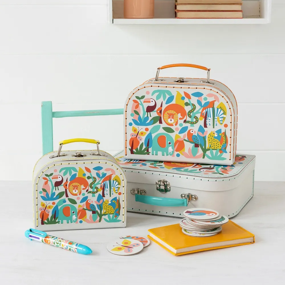 《Rex LONDON》扣式收納盒3件(熱帶動物) 歷史價格詳細信息