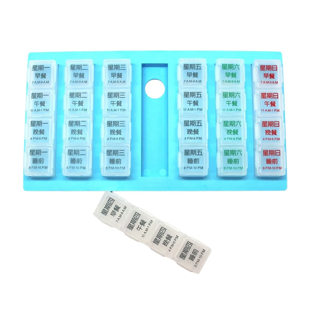 壹星期藥盒 藥物分類器 7天x6格 加大型 歷史價格詳細信息