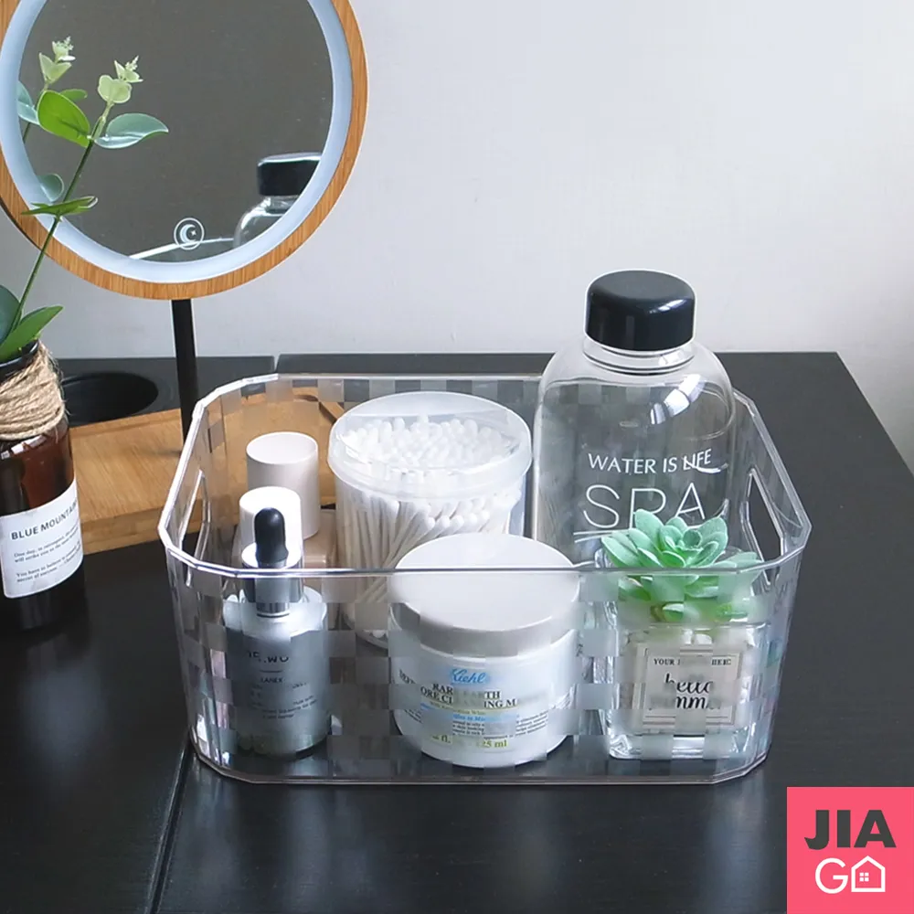 JIAGO 透明格紋桌面收納盒-2入 歷史價格詳細信息