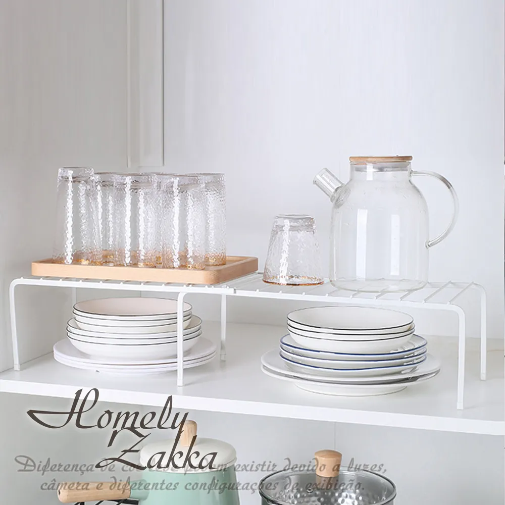 【Homely Zakka】簡約工藝鐵製收納架/置物架(白色) 歷史價格詳細信息