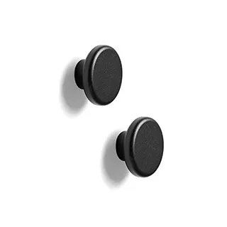 Audo Knobs Hanger 旋鈕壁掛掛勾 (兩件組) 黑色金屬 歷史價格詳細信息