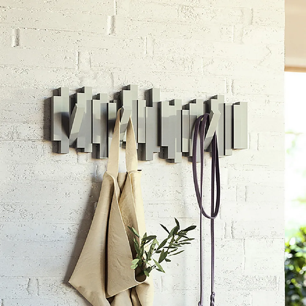 琴鍵掛 鉤墻上壁掛入戶實木掛 架創意掛鉤免打孔承重磁吸收納 歷史價格詳細信息