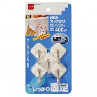 nitoms黏著式方型金屬掛勾5入-荷重500g 歷史價格詳細信息