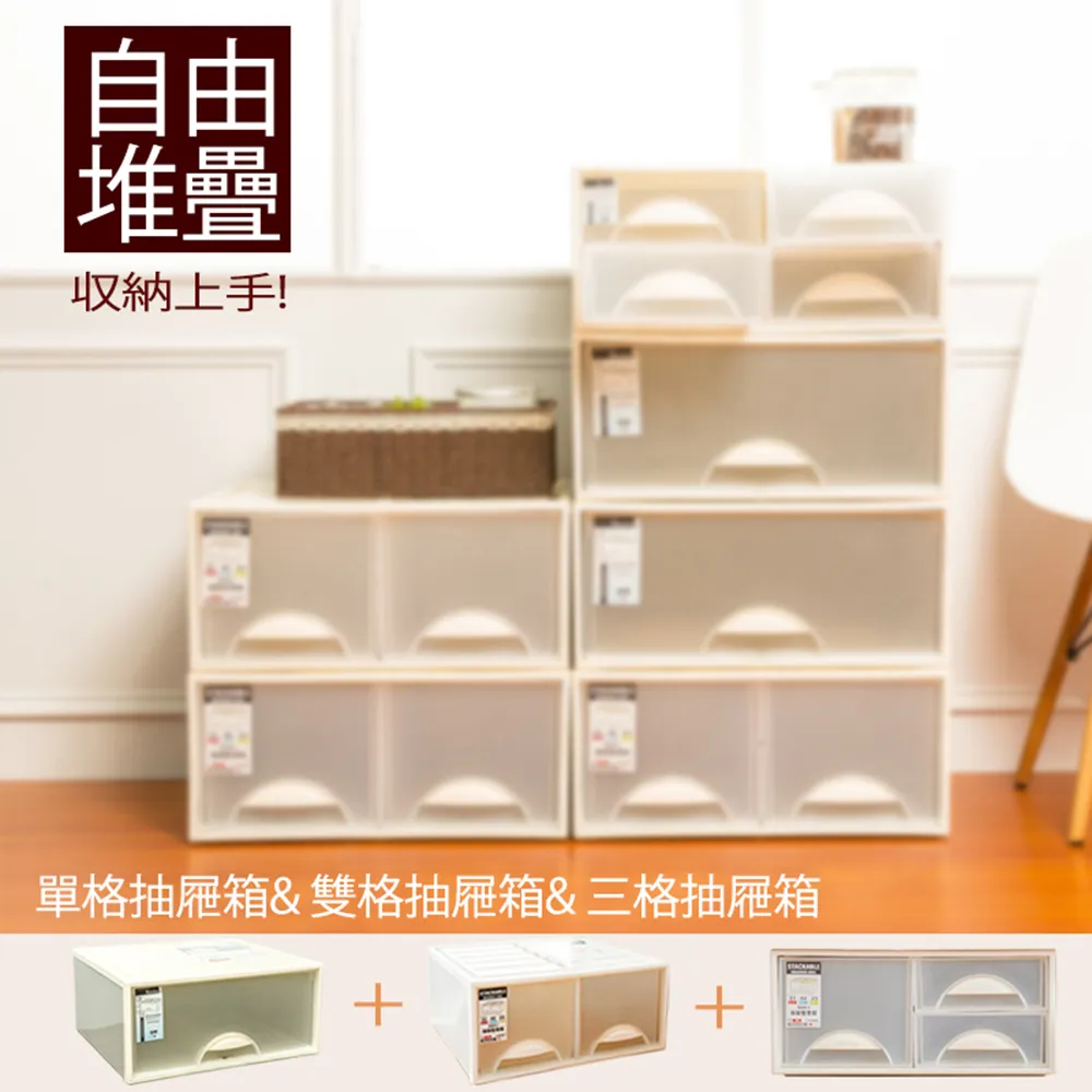 dayneeds 極簡澈亮可自由堆疊四格抽屜(1入) 歷史價格詳細信息
