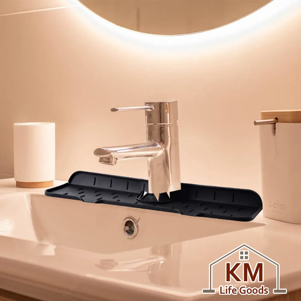 【KM生活】廚房衛浴水龍頭防濺矽膠瀝水墊/水槽墊/清潔墊_2入 歷史價格詳細信息