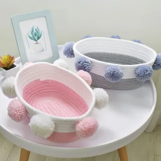 編織籃收納籃北歐海草收納筐髒衣籃琴葉榕藤編花籃花器花盆(S)_☆找好物FINDGOODS☆ 歷史價格詳細信息