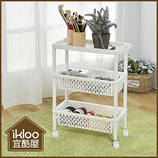 【ikloo】日系三層加高細縫車/收納架/置物架 歷史價格詳細信息