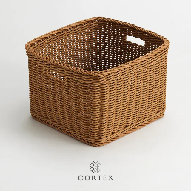 CORTEX 收納籃 正方型W31 卡其色 歷史價格詳細信息