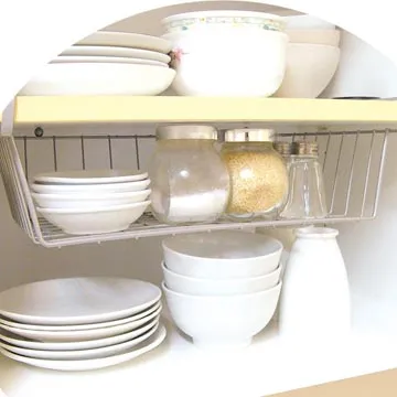 開放式櫃內/置物掛架-櫥櫃收納 廚房收納 置物架 白色 歷史價格詳細信息