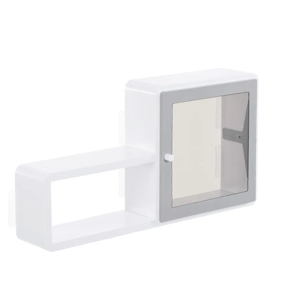 百崴收納 造型多格收納床頭櫃-雙色可選 歷史價格詳細信息