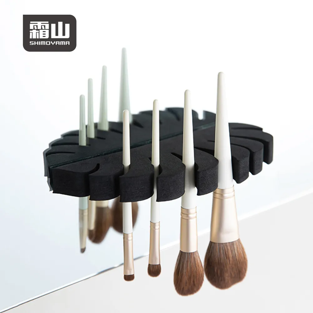 壁掛化妝刷收納筒防塵帶蓋洗漱臺ins風高級大容量眉筆棉~特價下殺 免運 歷史價格詳細信息