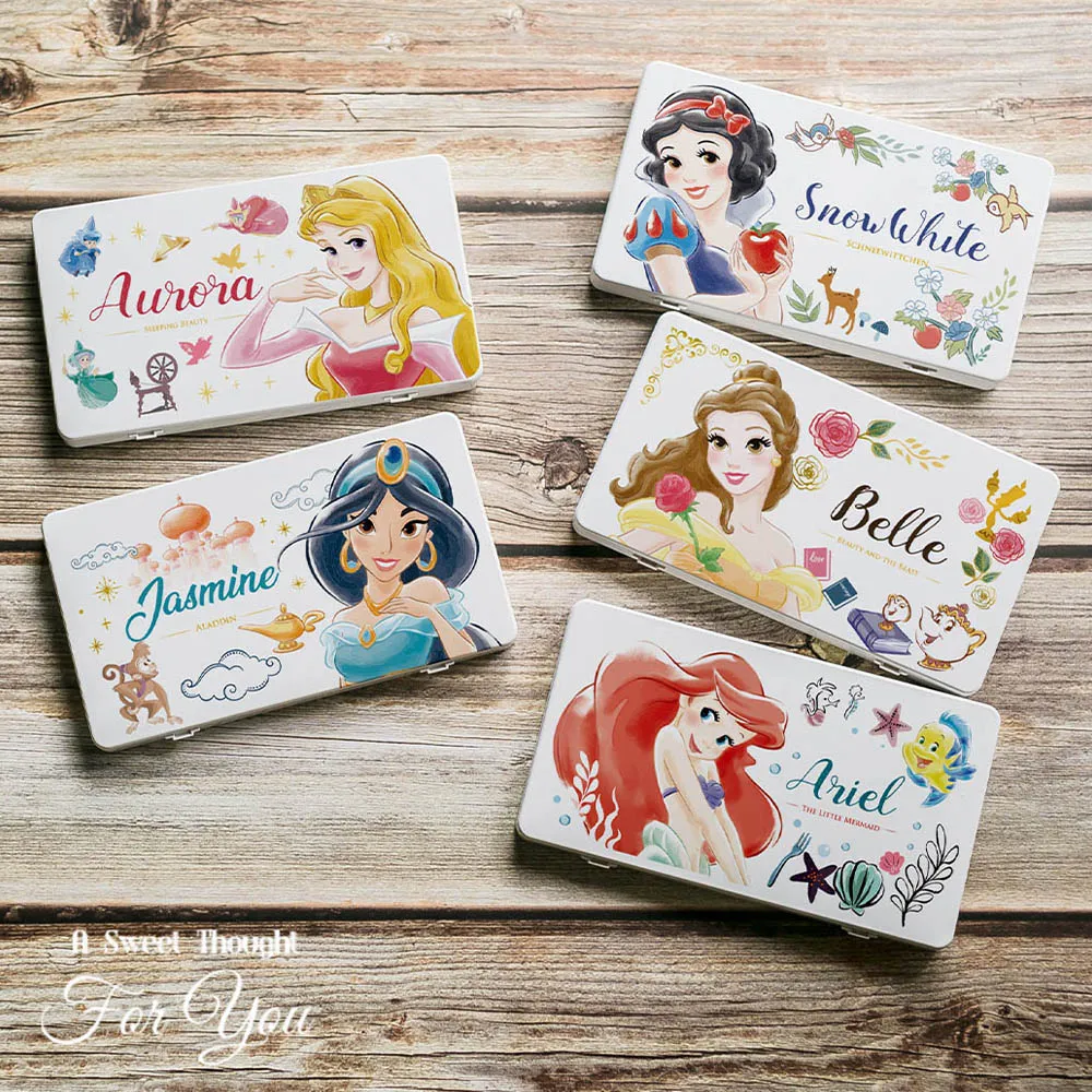 [迪士尼] 公主系列 防疫必備口罩盒/零錢盒/收納盒/文具盒 票券 仙杜瑞拉 愛麗兒 貝兒 樂佩 【網狐家居】 歷史價格詳細信息