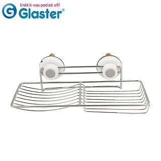 【Glaster】韓國無痕氣密式雙肥皂置物架(GS-22) 歷史價格詳細信息